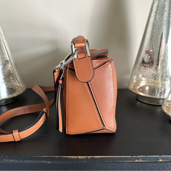 Loewe Small Tan Puzzle Bag - Picture 2 of 11